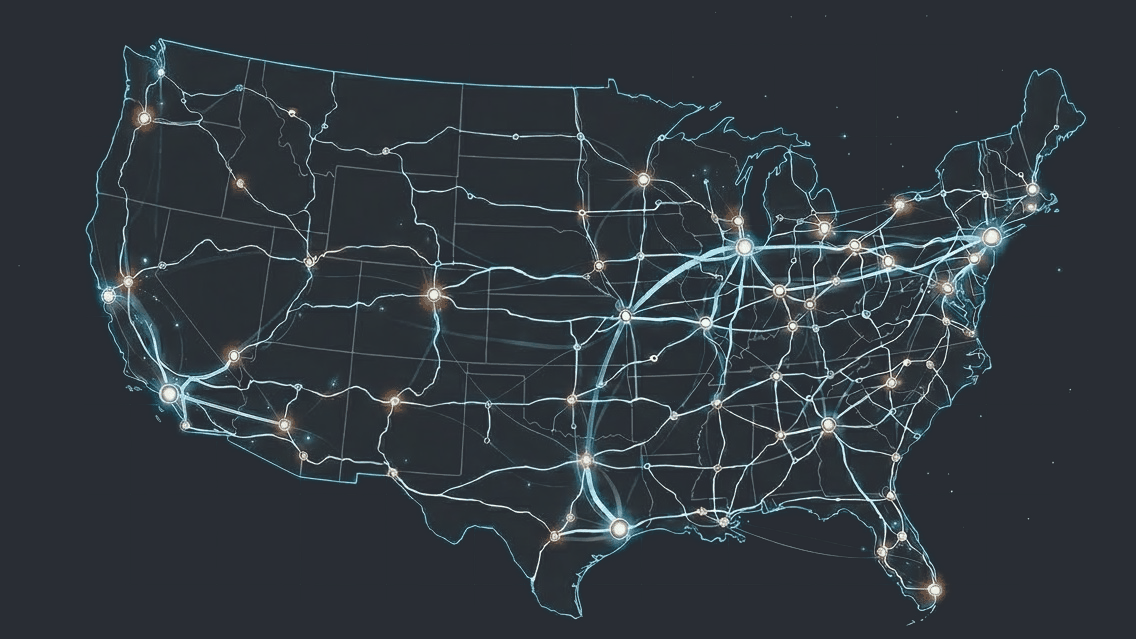 Vado Freight US network